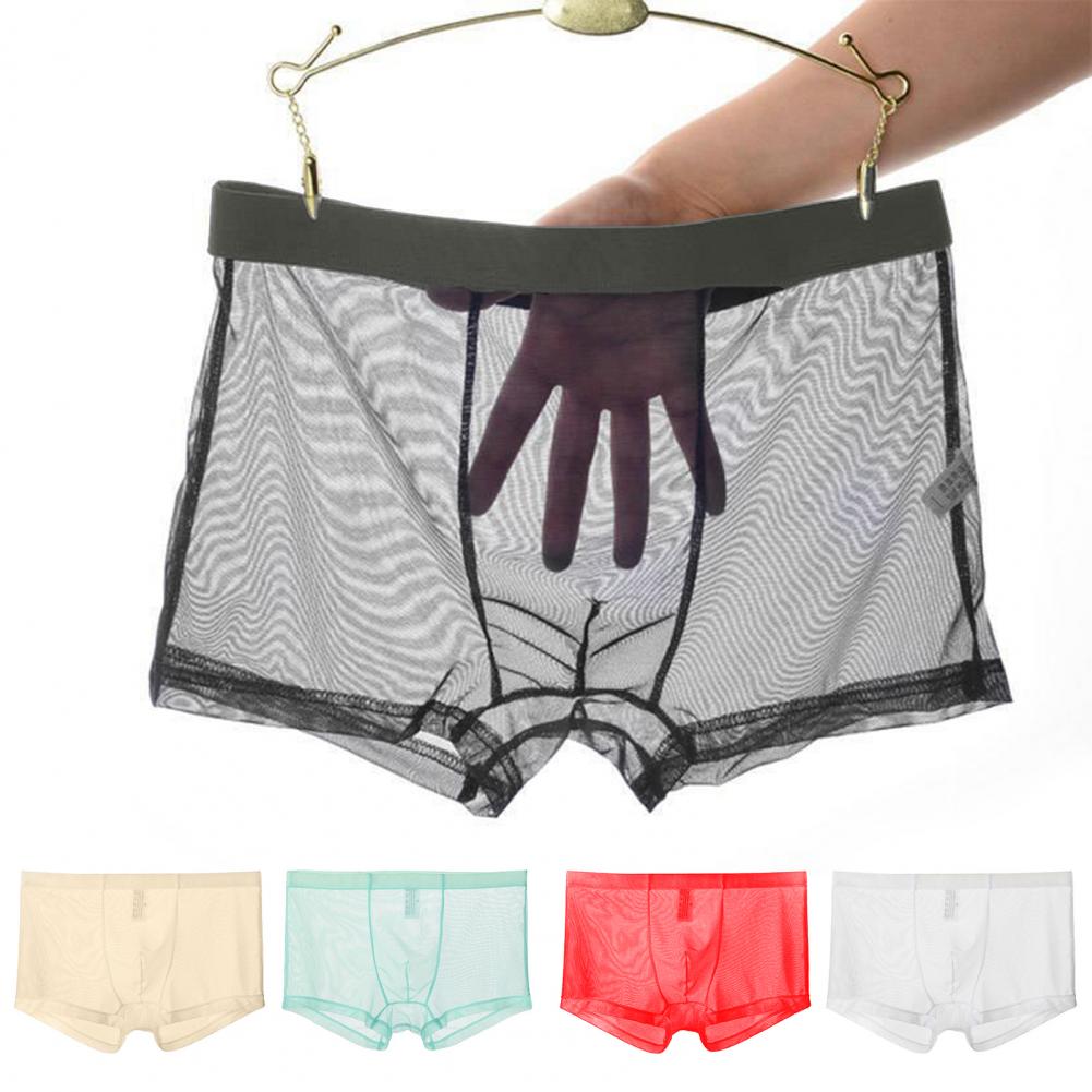 Boxer Shorts Modal - Transparent Boxers for Men See Through