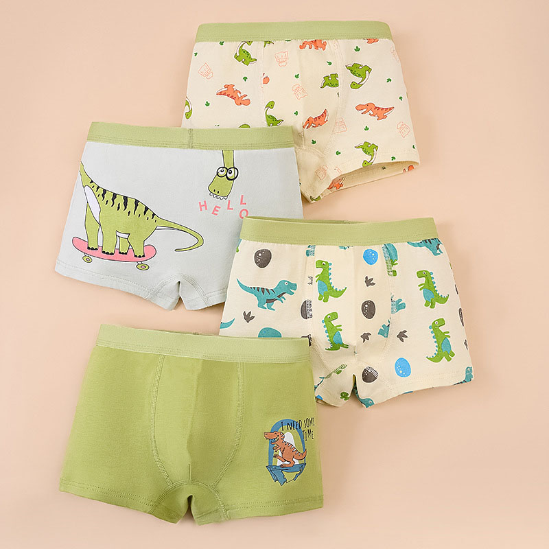 4-Pack Soft Boy Boxer Brief  H - مراجعة Boxer Brief Pack Cotton وسعره