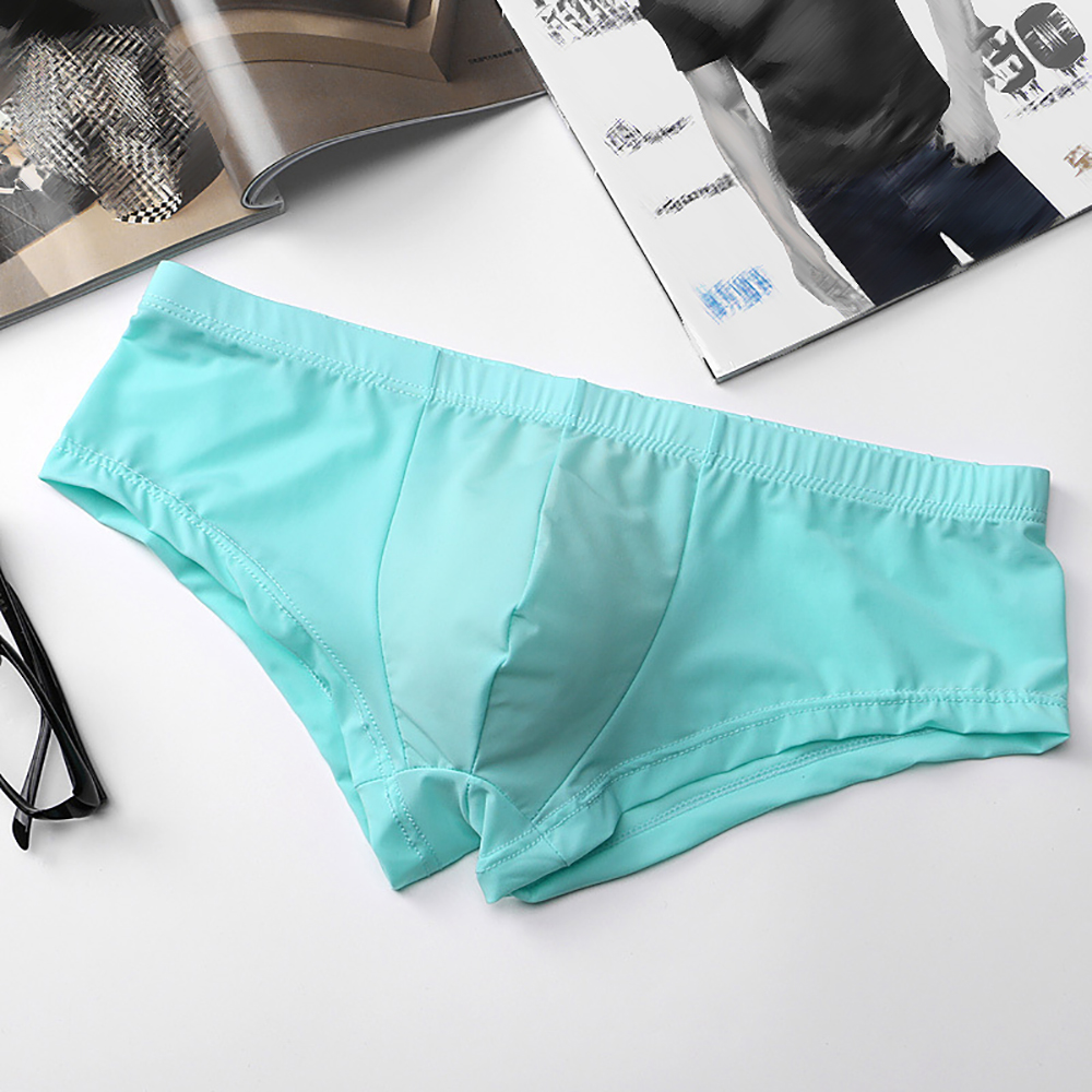 Ice Silk Underwear Lingerie Bo - مراجعة Pouch Boxer Pouch وسعره