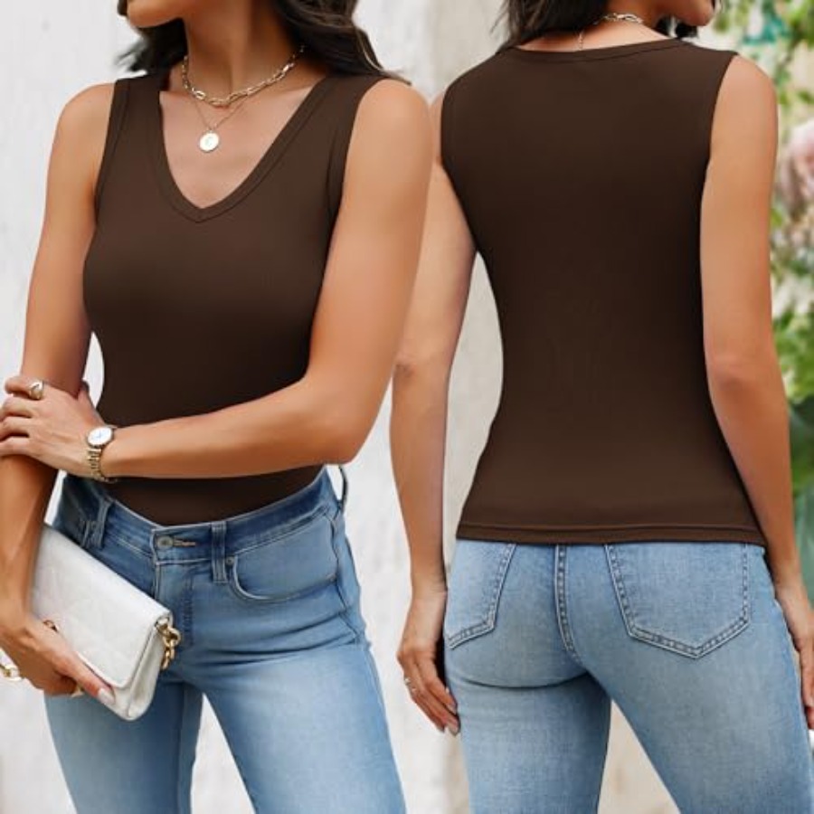 Chulianyouhuo Womens Sleeveles - مراجعة Tank Top Ribbed وسعره