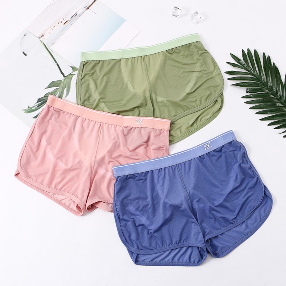 Soft M-3XL Breathable Mesh Box - مراجعة Mesh Sport Boxer وسعره