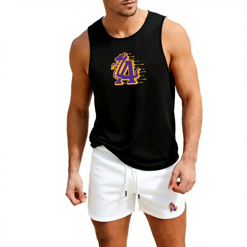 Fitness loose men tank top  sl - مراجعة Sleeveless Undershirt وسعره