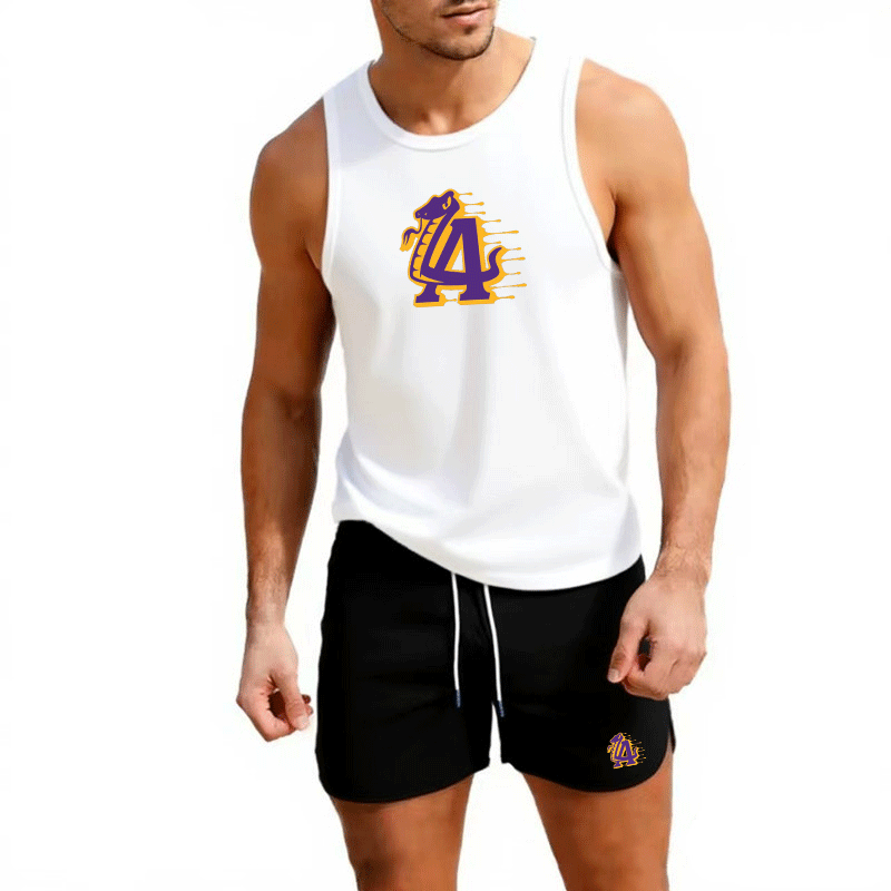 Fitness loose men tank top  sl - مراجعة Sleeveless Undershirt وسعره