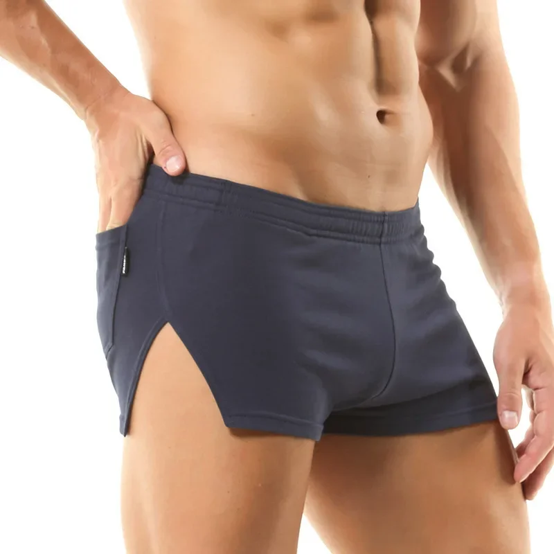 Men's Casual Shorts Solid Colo - مراجعة Trunk Breathable Men وسعره