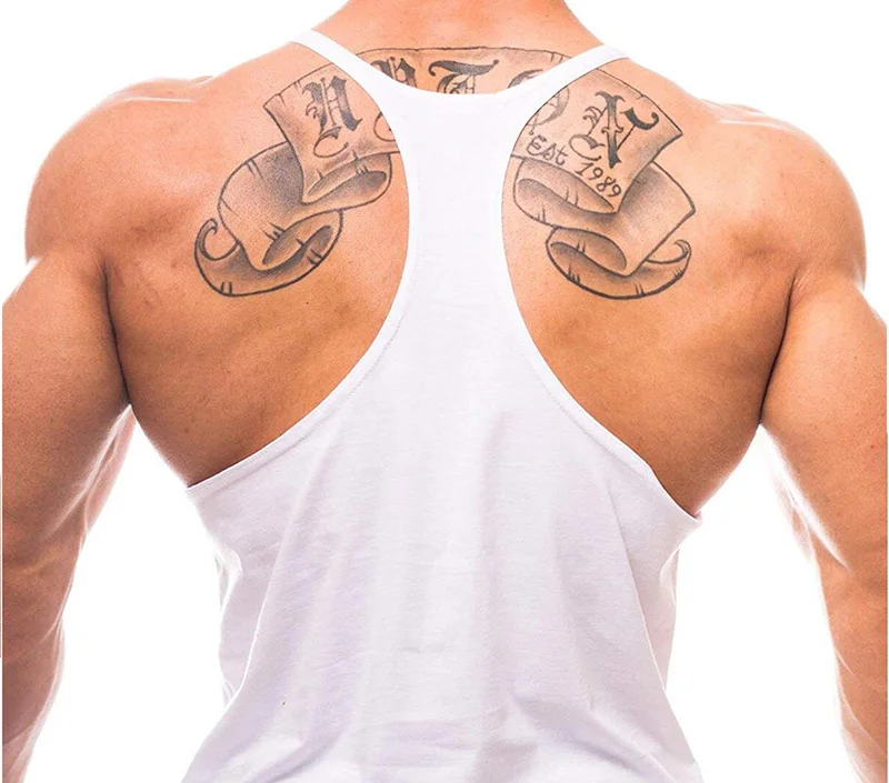 Men's Vest Sportswear Singlet  - مراجعة Undershirt Crew Neck وسعره