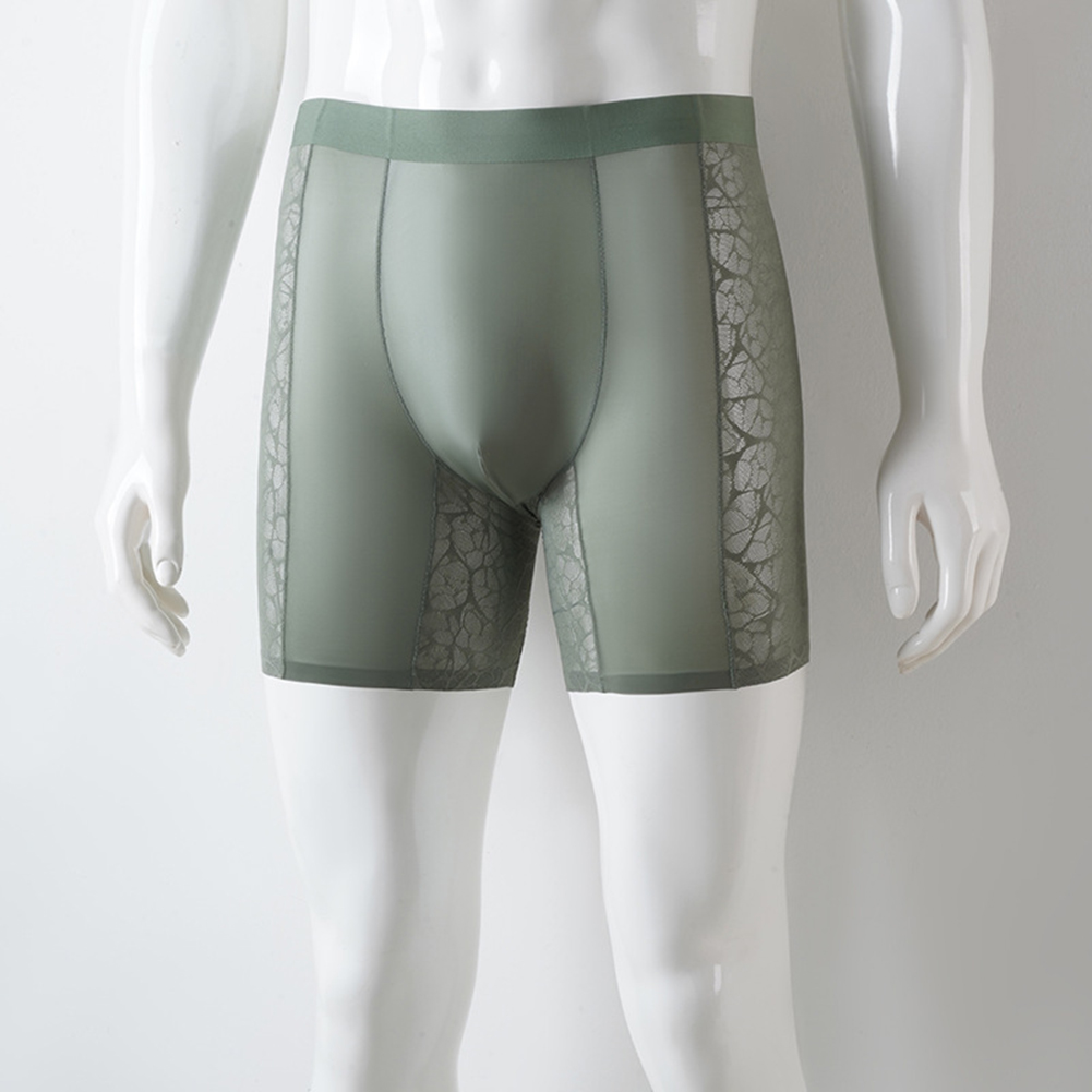 Men\'s Long Leg Breathable Box - مراجعة Long Leg Trunk Men وسعره