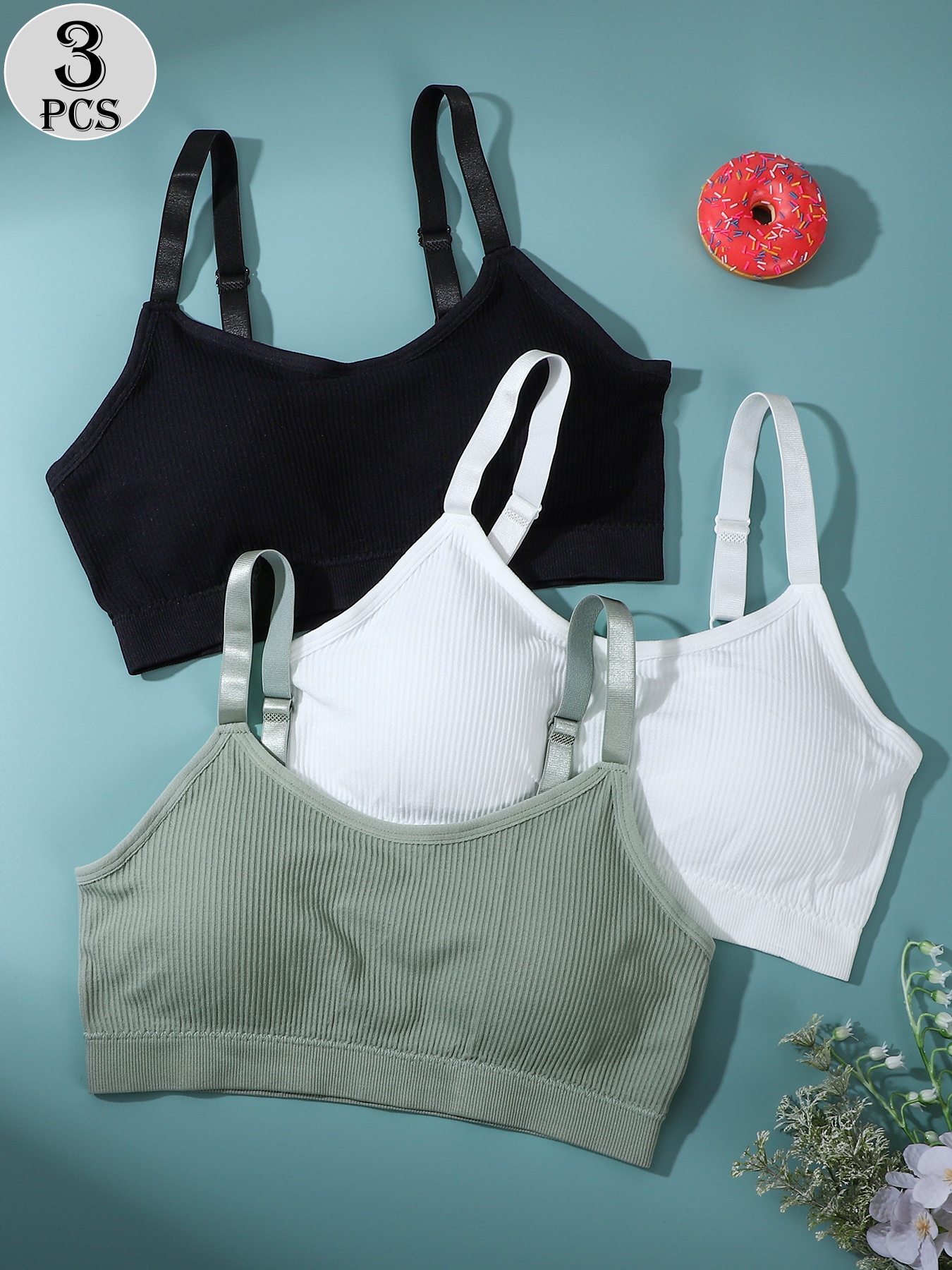 3-Pack - Women's Sports Bra -  - مراجعة Multi Pack Underwear وسعره