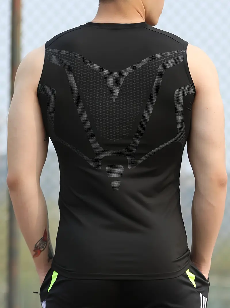 Men's Tight Vest Compression S - مراجعة T Shirt Tight Fit وسعره