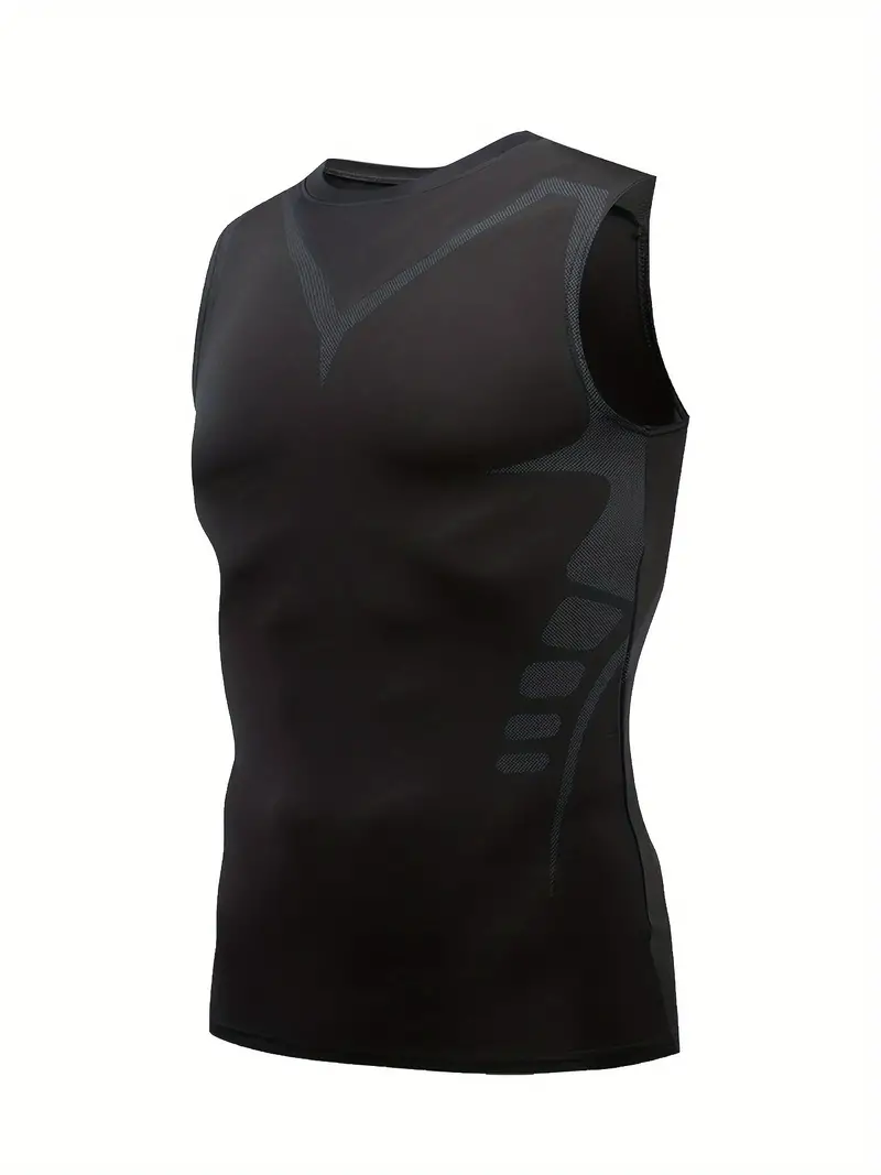 Men's Tight Vest Compression S - مراجعة T Shirt Tight Fit وسعره