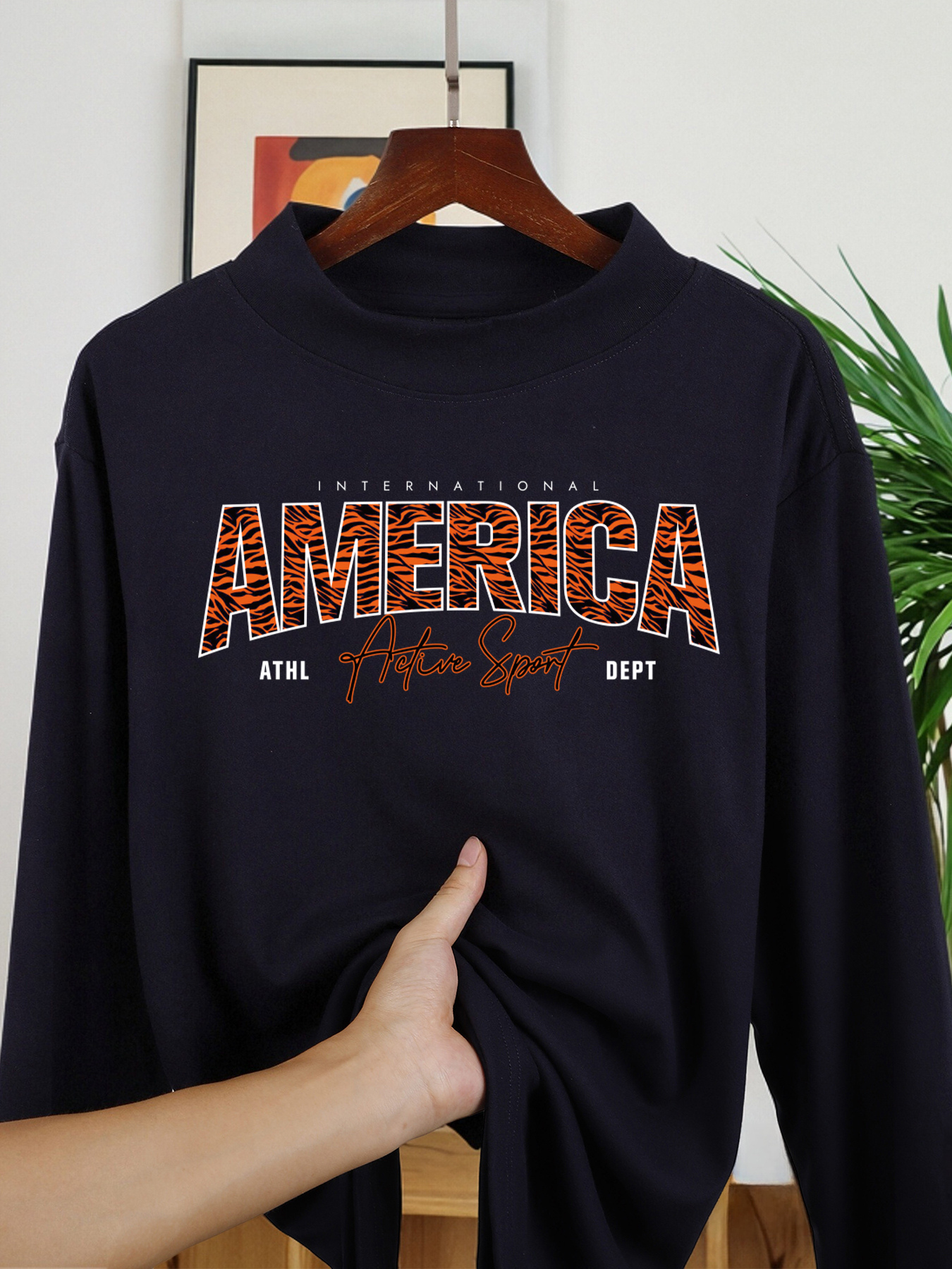 America Active Sport Print Man - مراجعة Base Layer Top وسعره