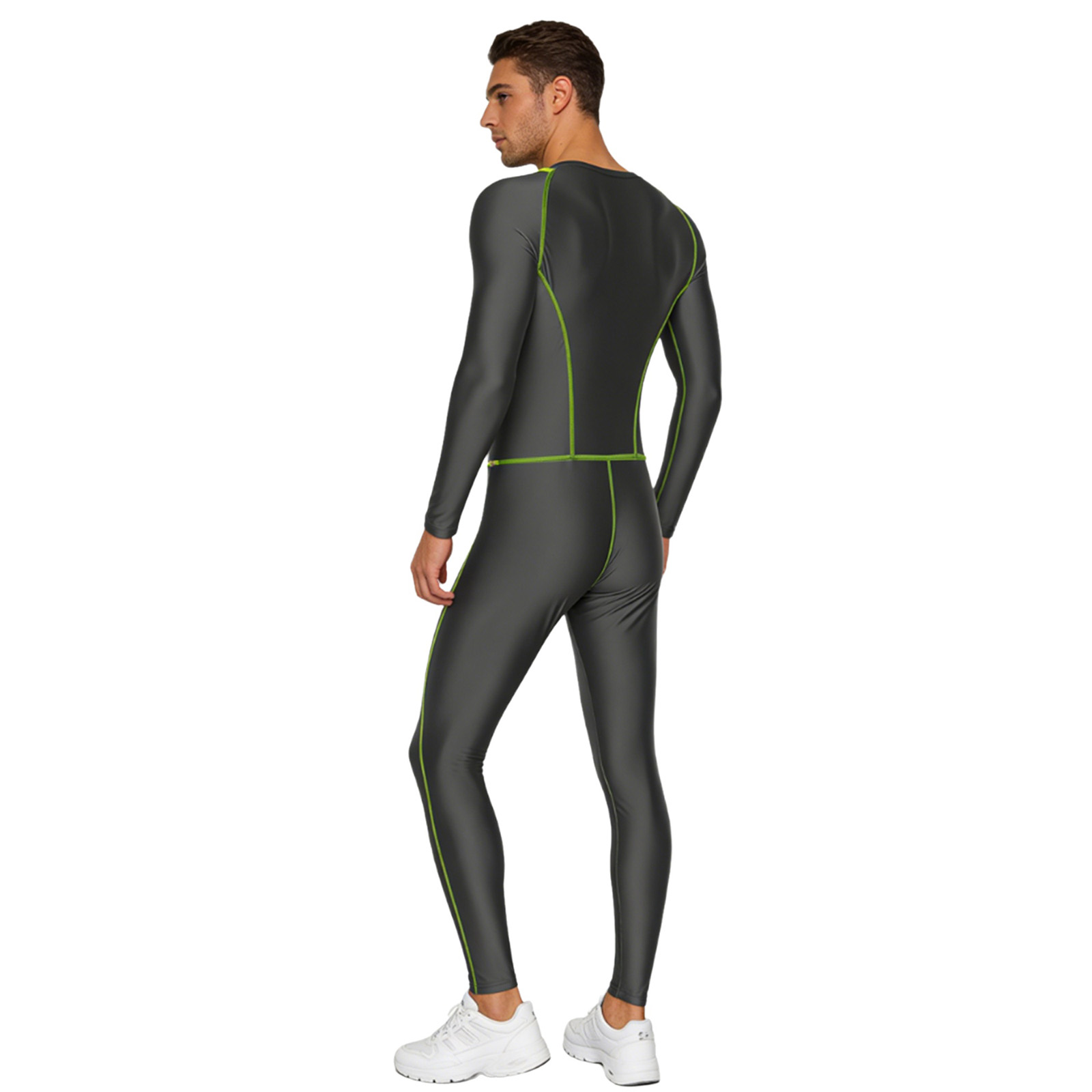Swimwear Mens Swimsuit Glossy  - مراجعة Compression Long Pant وسعره