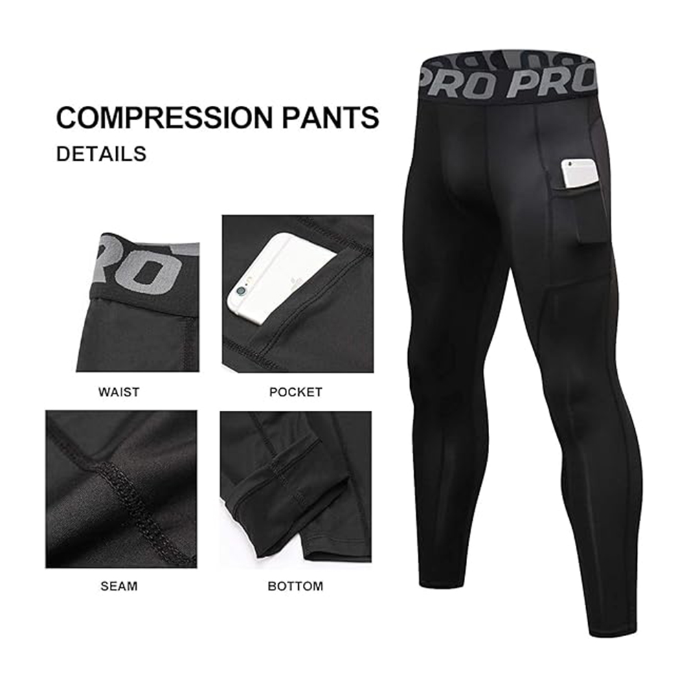 Men's Compression Pants Long J - مراجعة Compression Long Pant وسعره