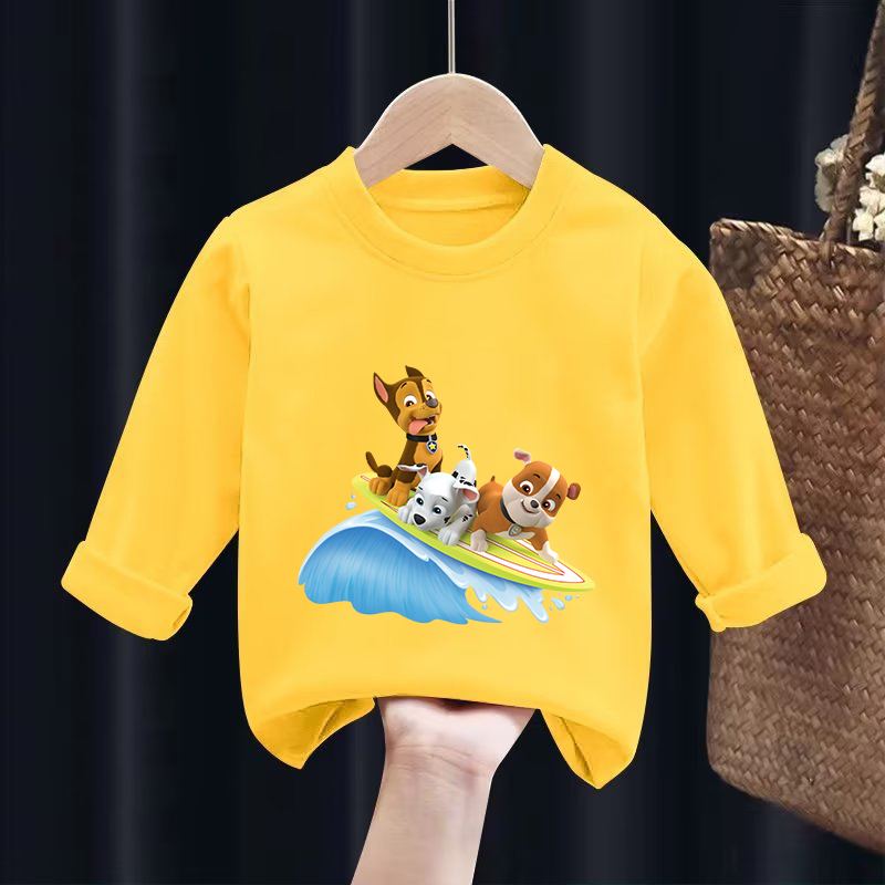 PAW Patrol Long Sleeves T-Shir - مراجعة Undershirt Crew Neck وسعره