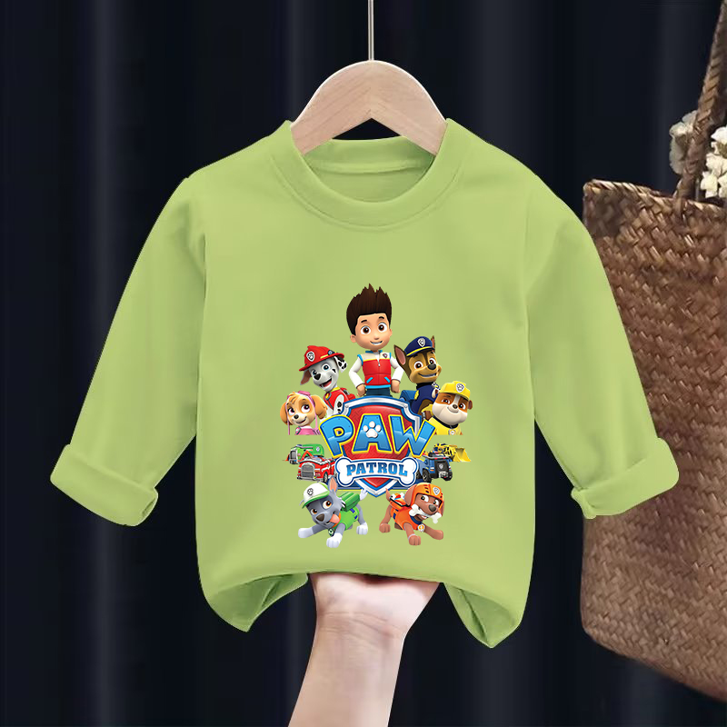 PAW Patrol Long Sleeves T-Shir - مراجعة Undershirt Crew Neck وسعره