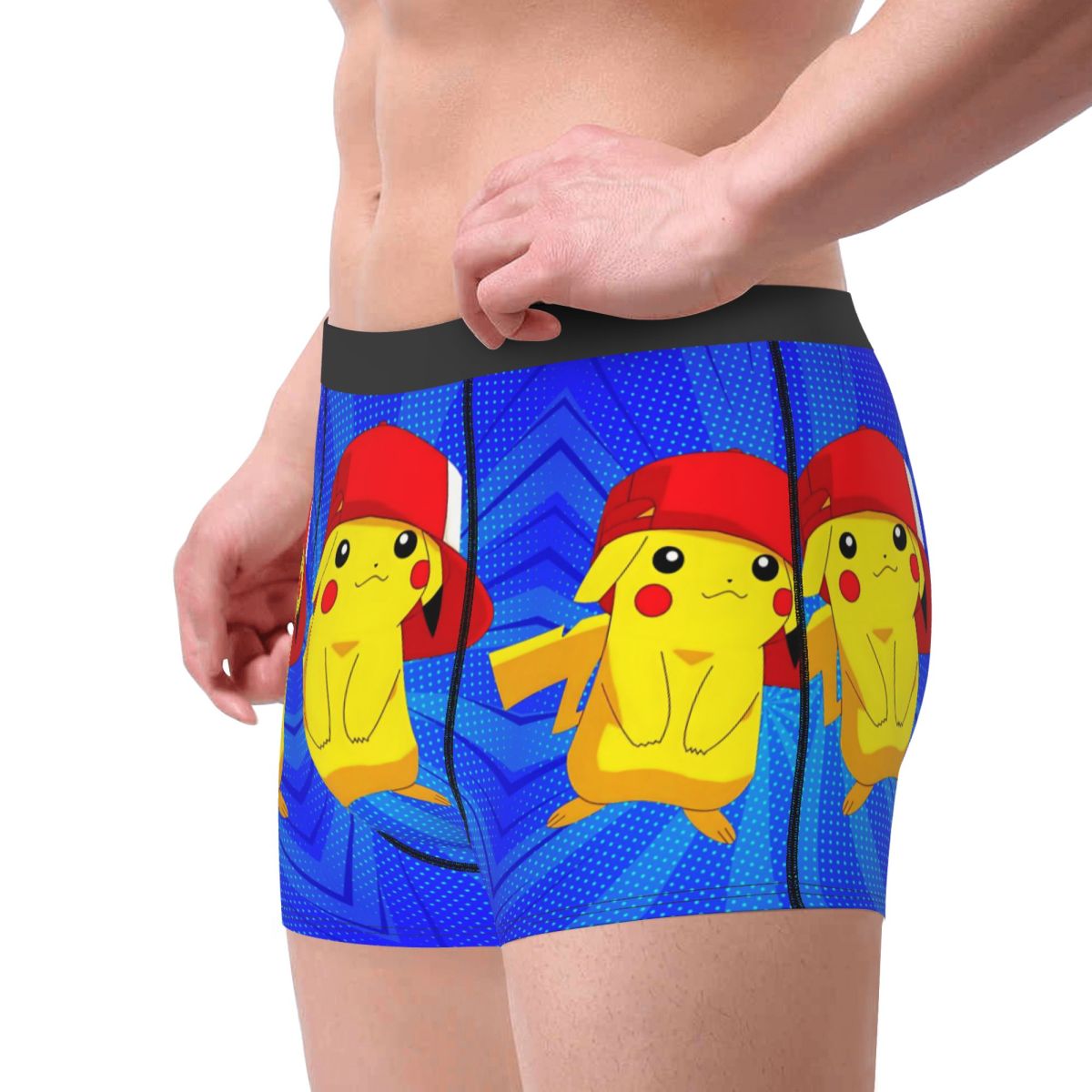 Custom P-Pikachues Anime Colla - مراجعة Boxer Shorts Modal وسعره