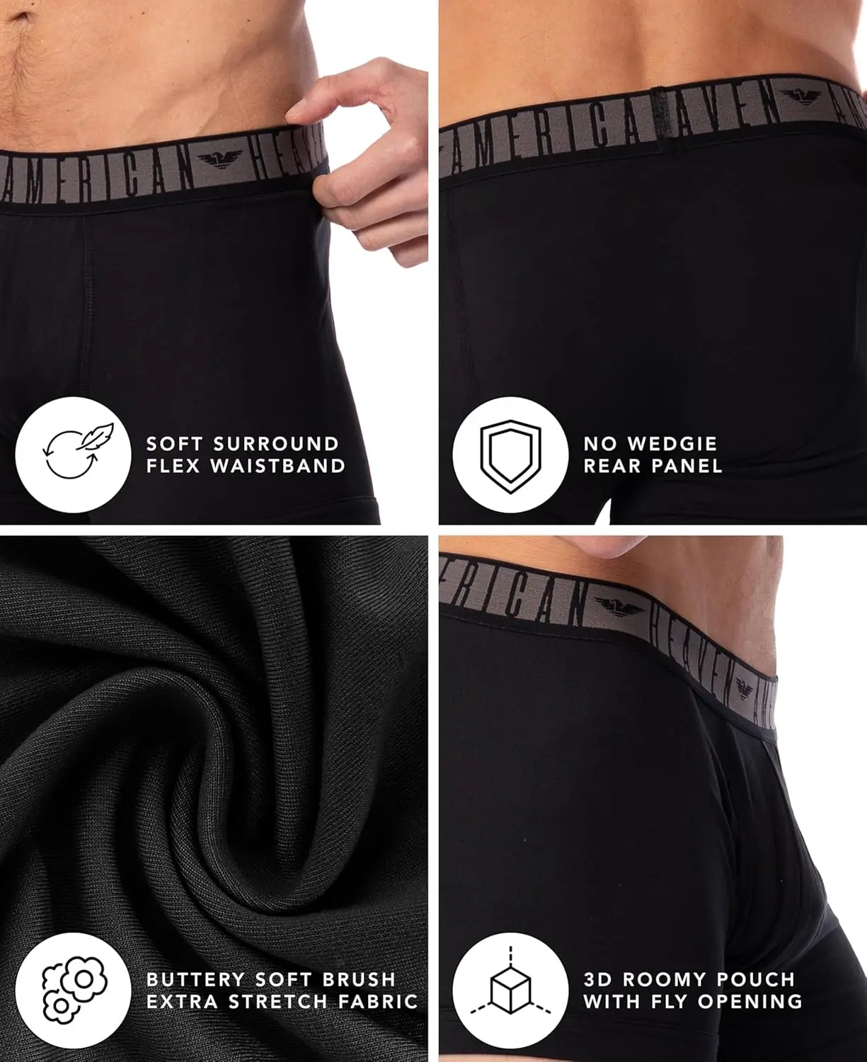 Men's Underwear Trunks | Ultra - مراجعة Boxer Brief Pack Cotton وسعره