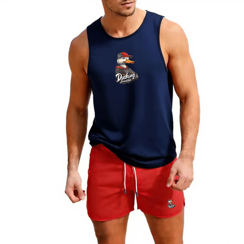 Fitness loose men tank top  sl - مراجعة Sleeveless Undershirt وسعره