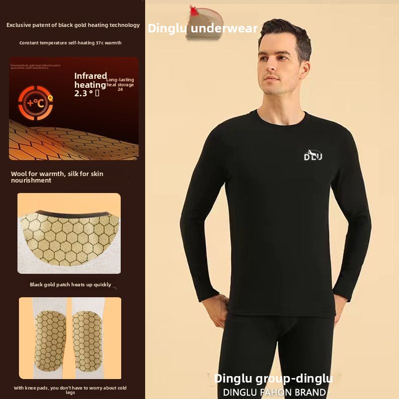 Deer Black Gold Graphene Self- - مراجعة Thermal Long John وسعره