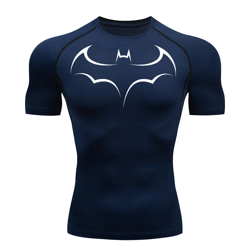 Bat Printed Men's Tight T-Shir - مراجعة T Shirt Tight Fit وسعره