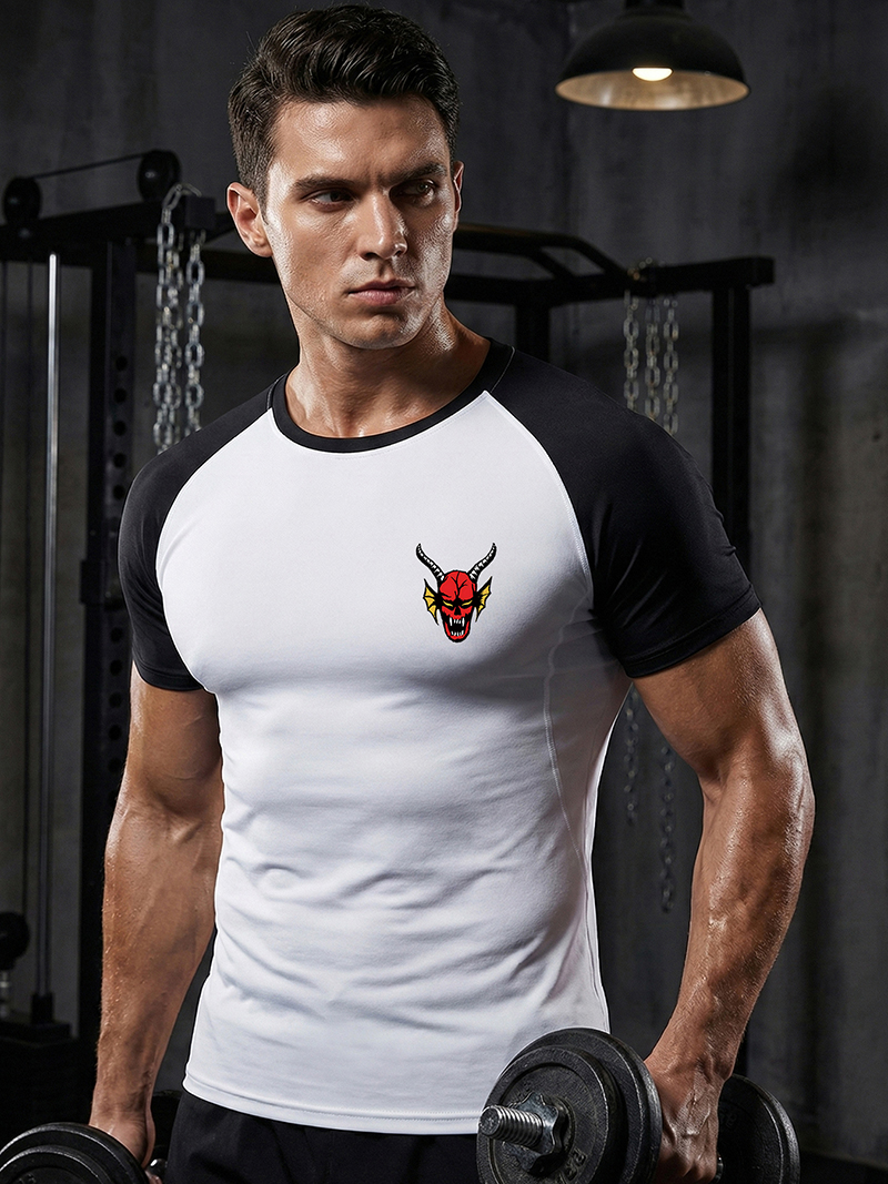 Men's Graphic Short Sleeve Com - مراجعة Base Layer Top وسعره