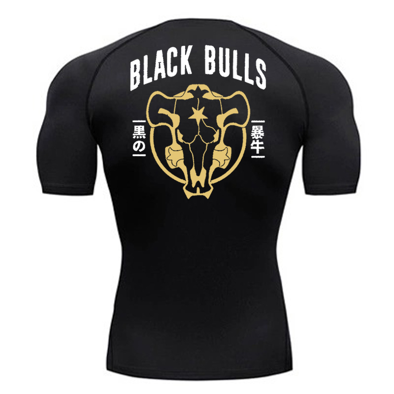 Black Bull Print Compression S - مراجعة Undershirt Crew Neck وسعره