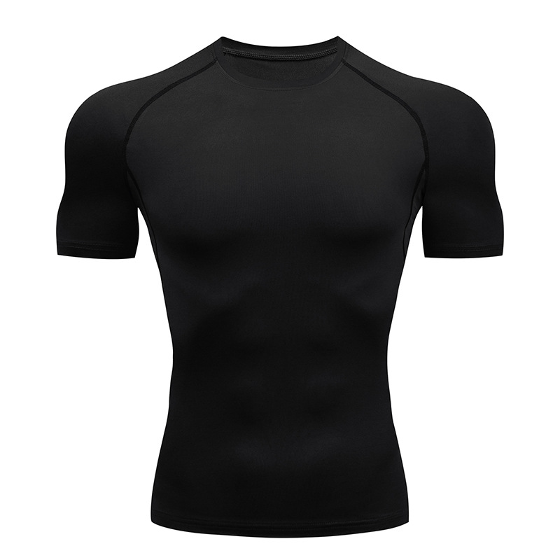 Black Bull Print Compression S - مراجعة Undershirt Crew Neck وسعره