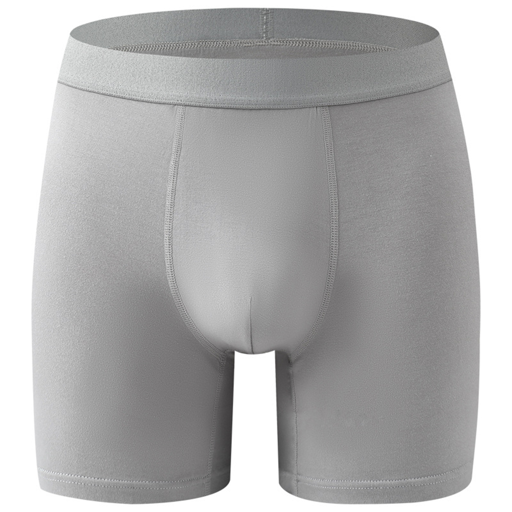 Men Long Leg Boxers Breathable - مراجعة Bamboo Fiber Trunk وسعره