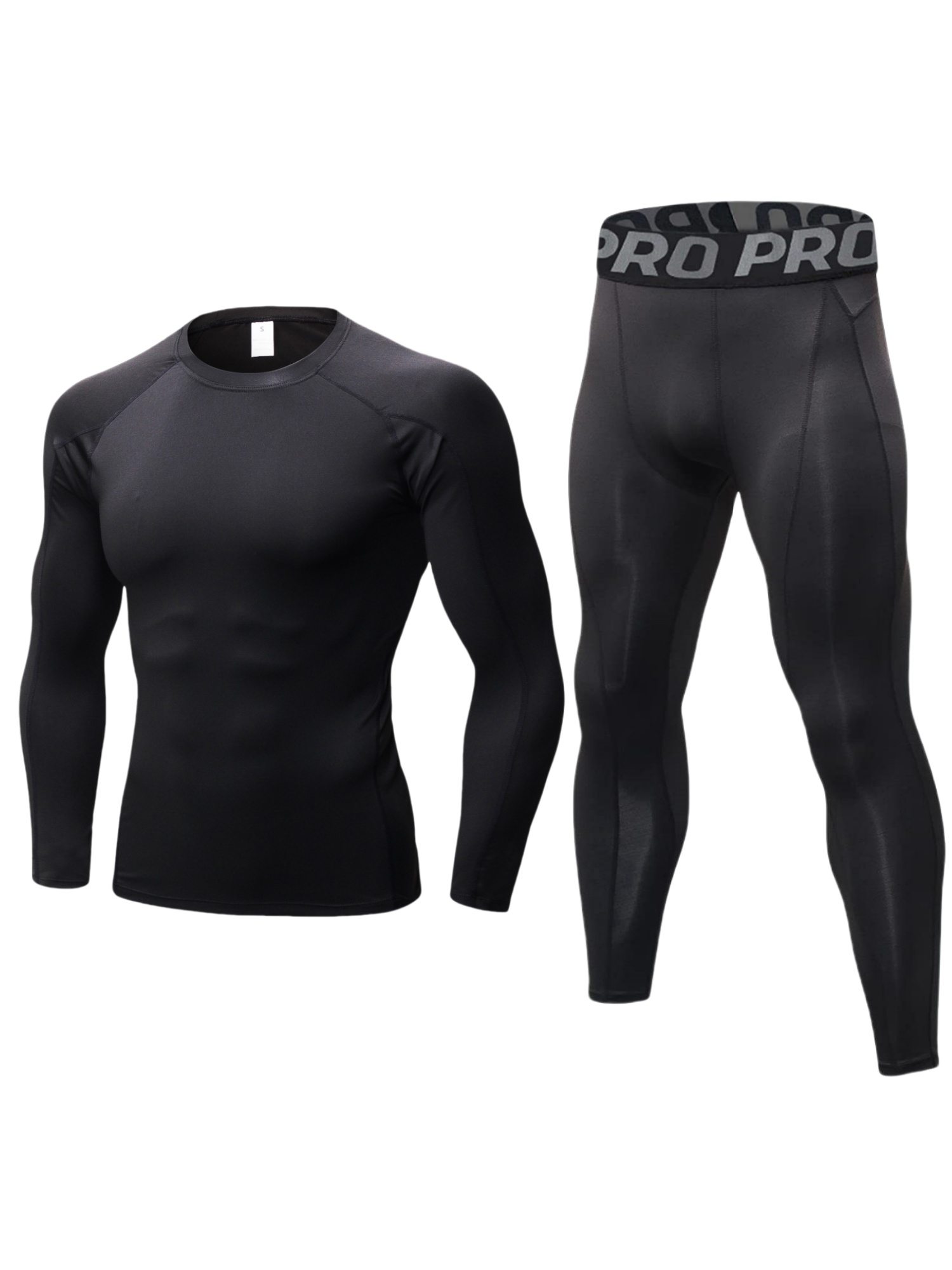 Mens Workout Compression Set P - مراجعة Compression Long Pant وسعره