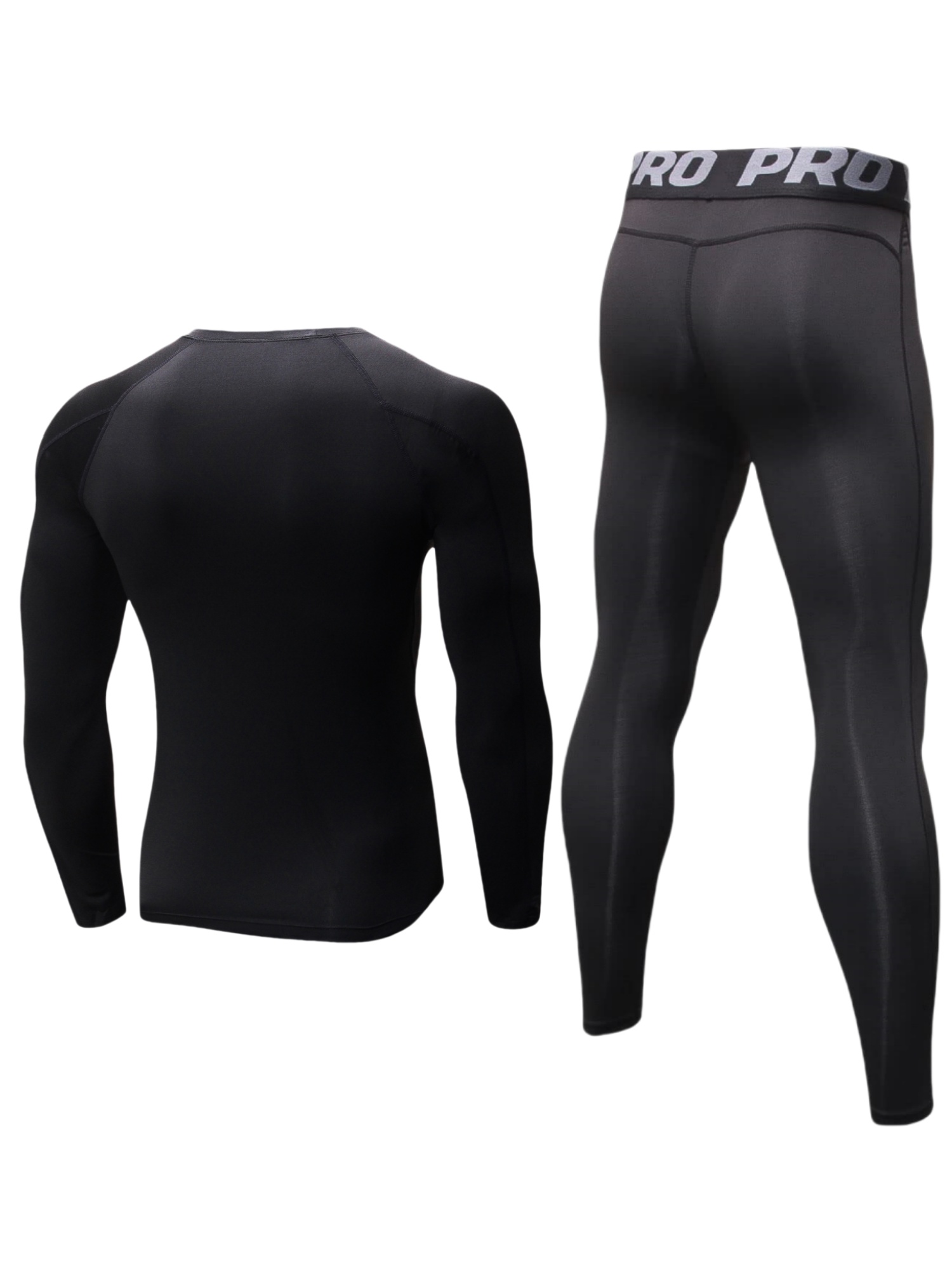 Mens Workout Compression Set P - مراجعة Compression Long Pant وسعره