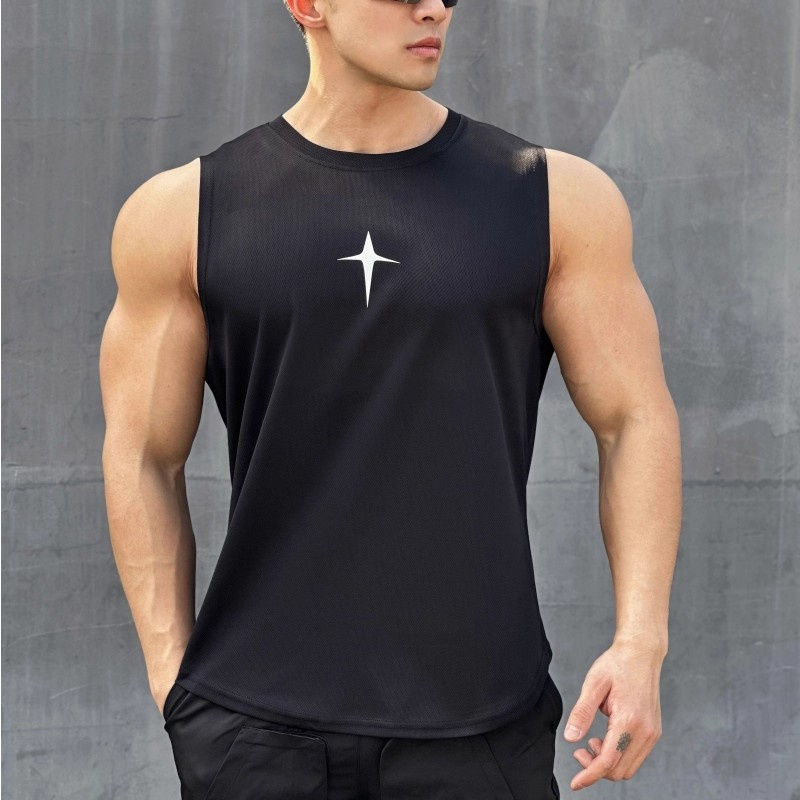 summer Sleeveless vest outdoor - مراجعة Undershirt Crew Neck وسعره