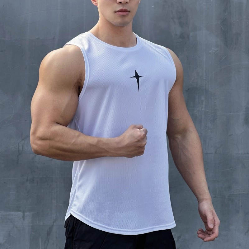 summer Sleeveless vest outdoor - مراجعة Undershirt Crew Neck وسعره