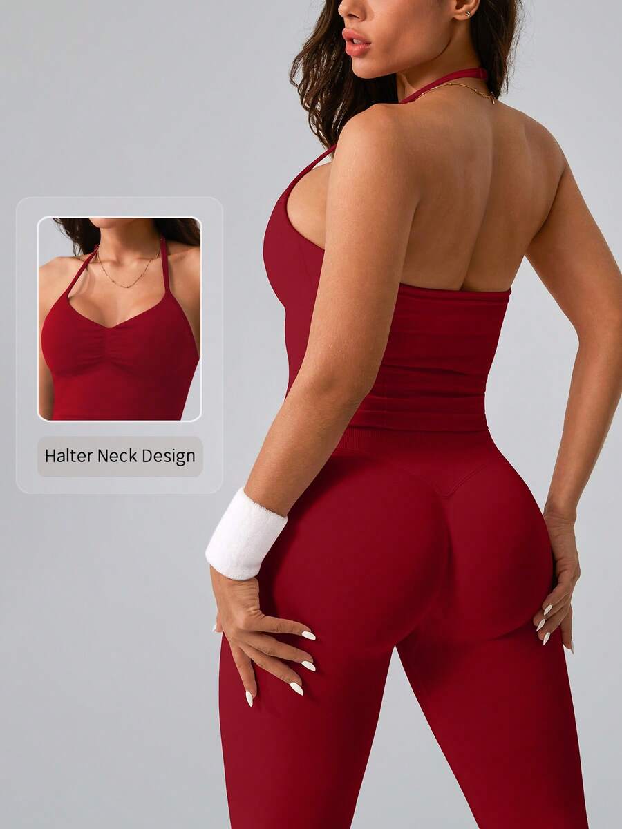 Womens Ribbed Elastic Halter N - مراجعة Tank Top Ribbed وسعره