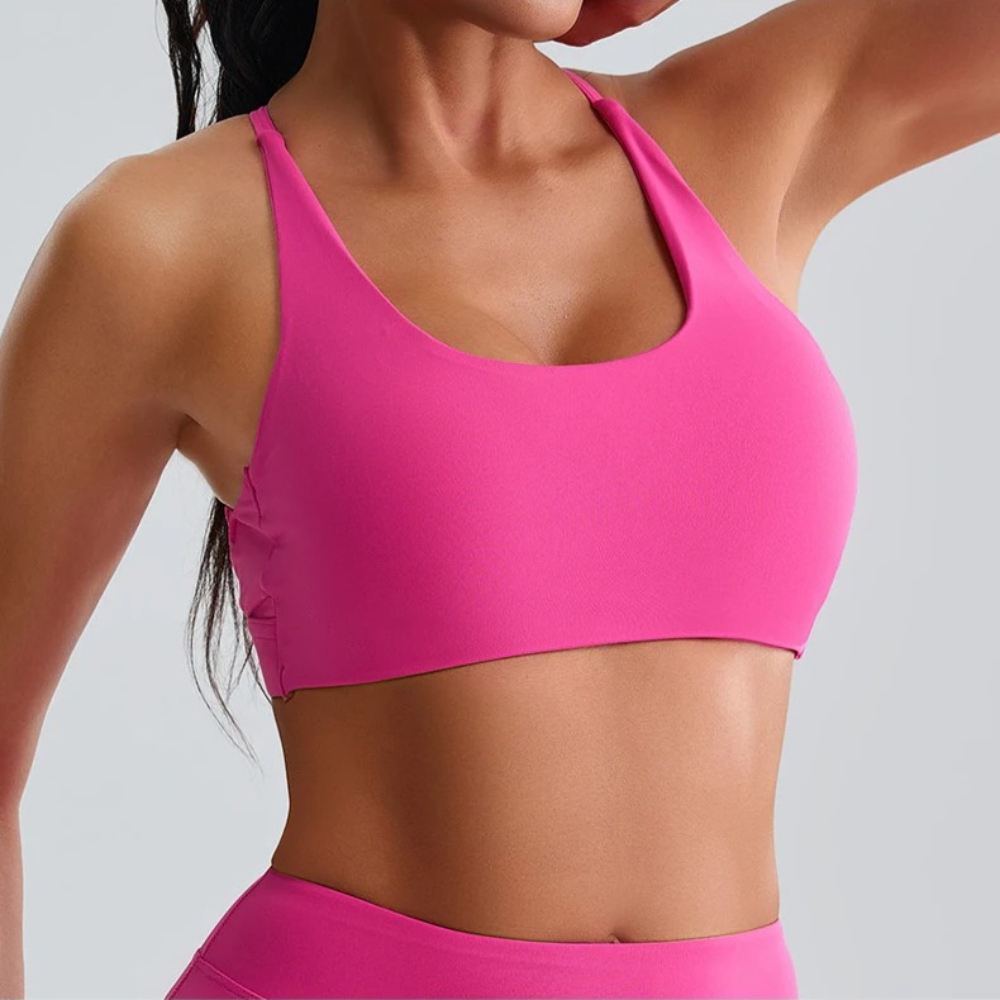 Women Impact Halter Sports Bra - مراجعة Quick Dry Underwear وسعره
