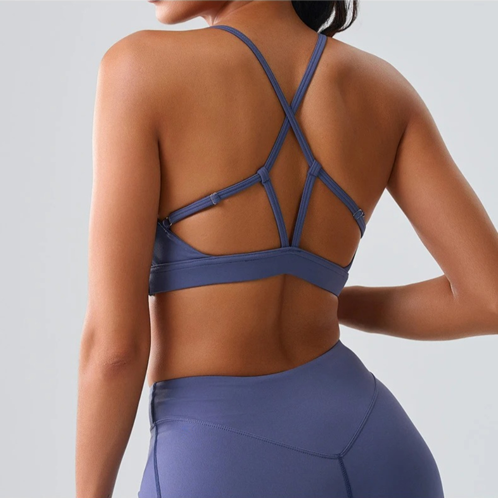 Women Impact Halter Sports Bra - مراجعة Quick Dry Underwear وسعره