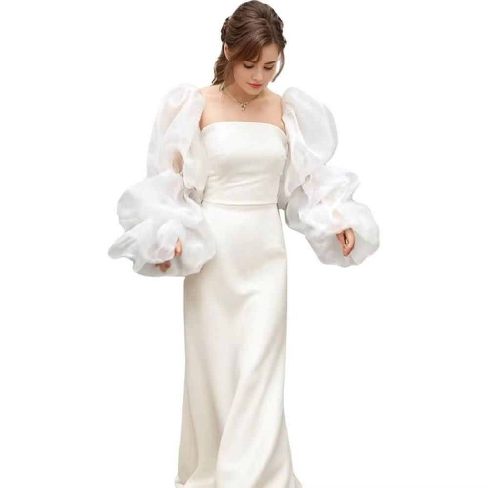 Elegant Puffy Wedding Arm Slee - مراجعة Thermal Long John وسعره