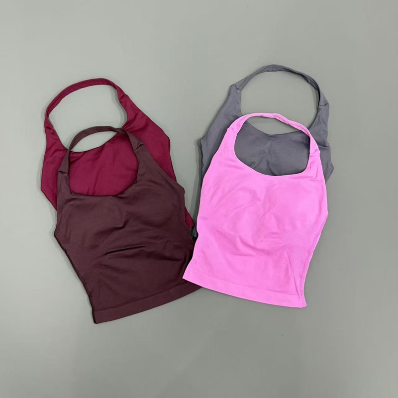 Yoga Tank Top Women Seamless O - مراجعة Suspender Tank Top وسعره