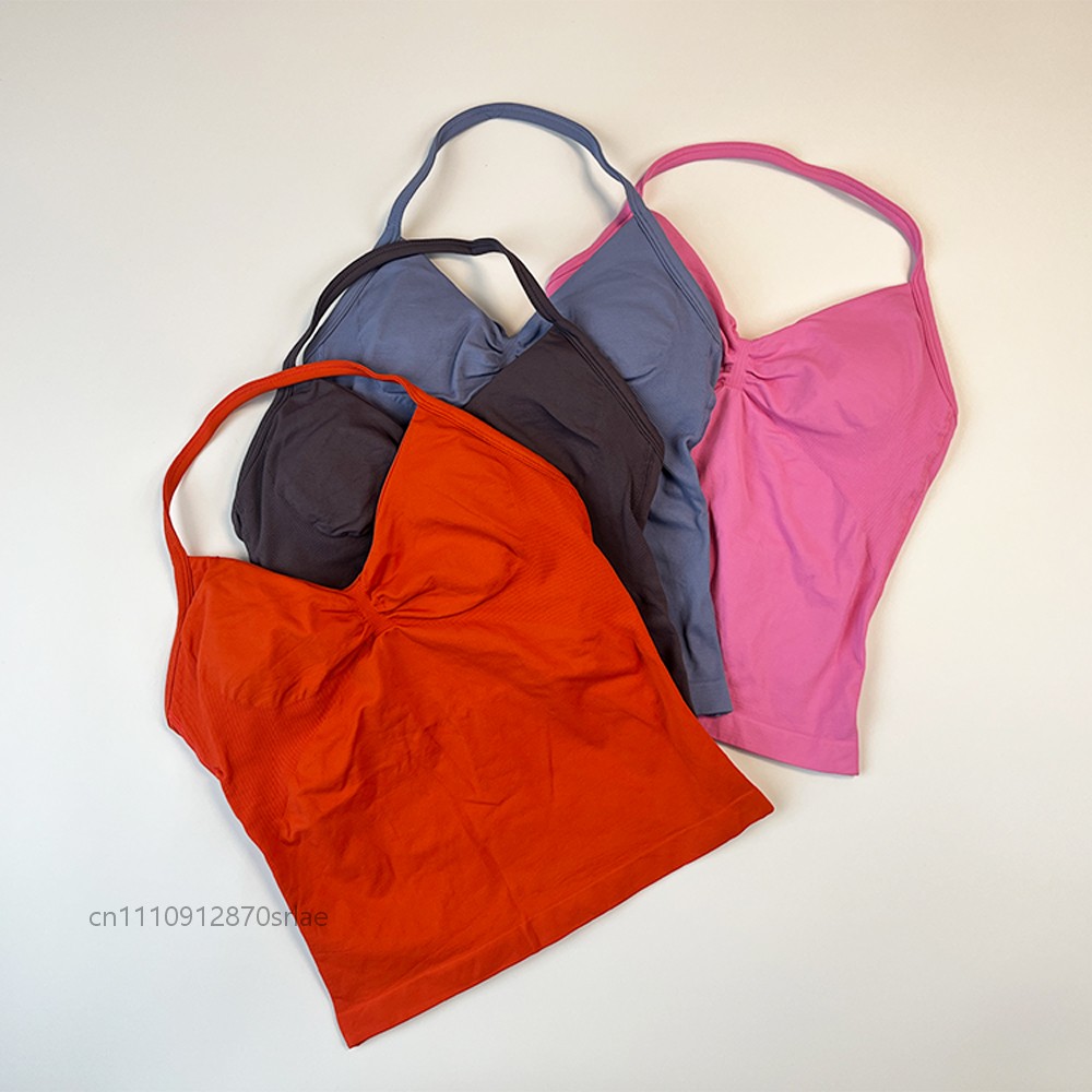 Women's Seamless Halter Strapp - مراجعة Suspender Tank Top وسعره