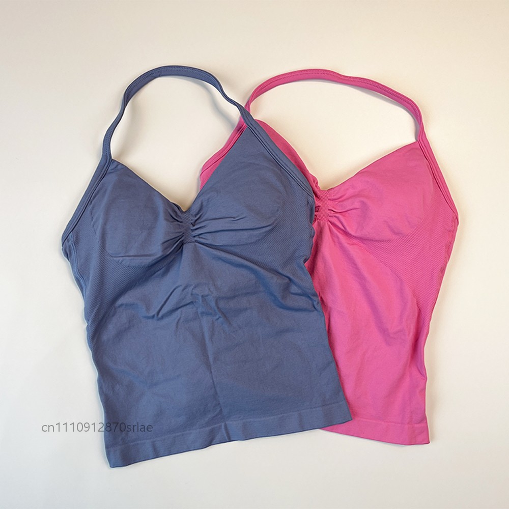 Women's Seamless Halter Strapp - مراجعة Suspender Tank Top وسعره