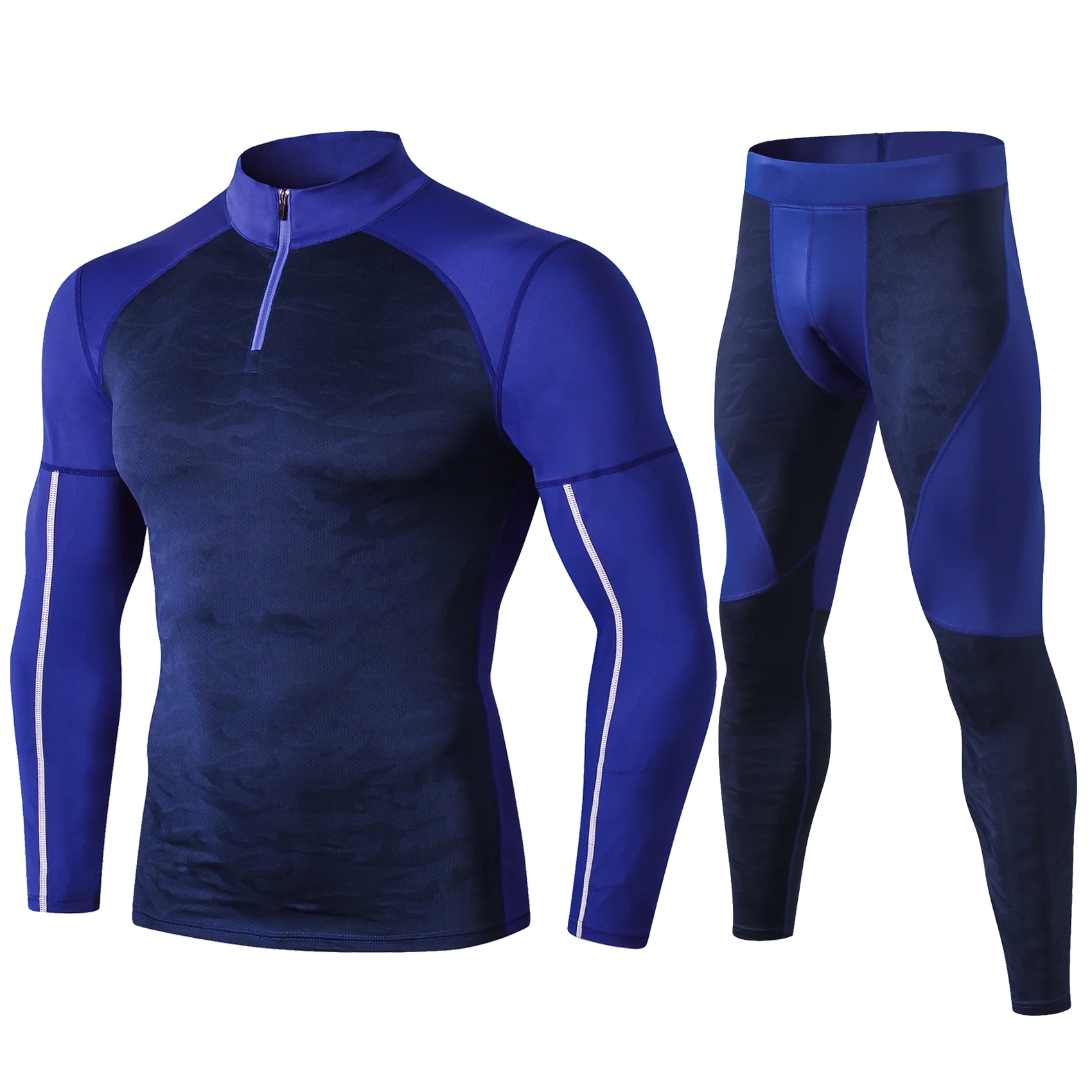 Mens Running Set Compression T - مراجعة Compression Long Pant وسعره