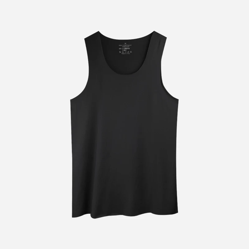 Men's Thin Vest U-Neck Large S - مراجعة Undershirt Crew Neck وسعره