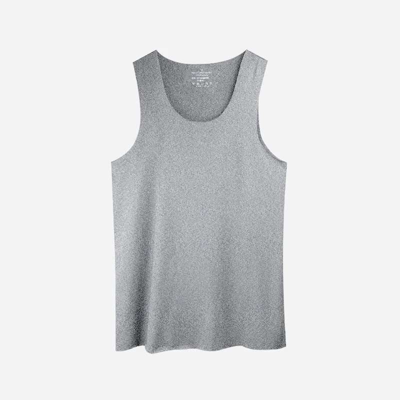 Men's Thin Vest U-Neck Large S - مراجعة Undershirt Crew Neck وسعره