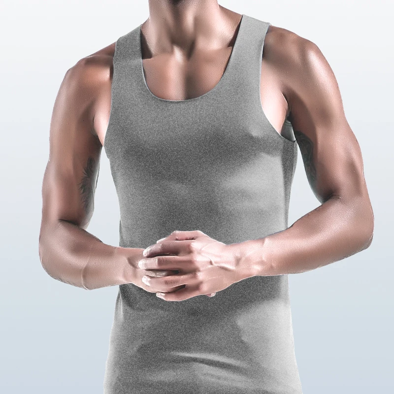 Men's Thin Vest U-Neck Large S - مراجعة Undershirt Crew Neck وسعره