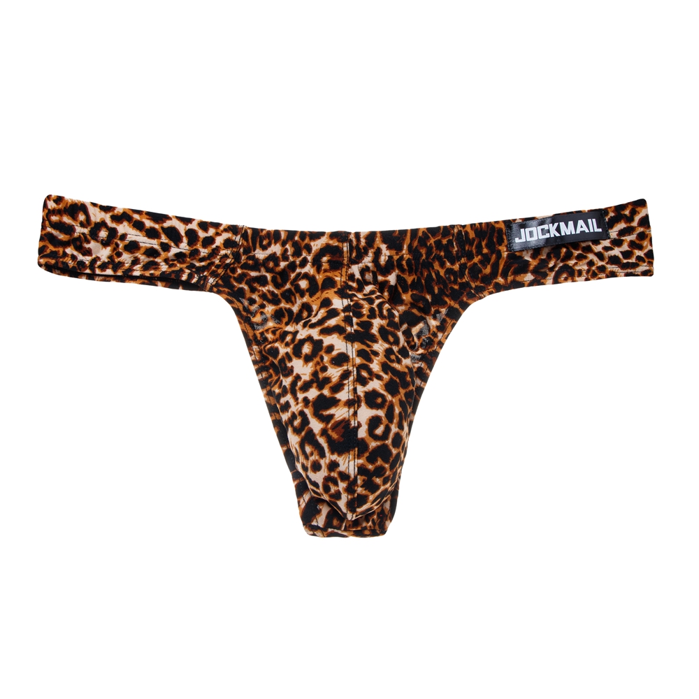 4PCS/Lot Leopard Sexy Men Biki - مراجعة Multi Pack Underwear وسعره