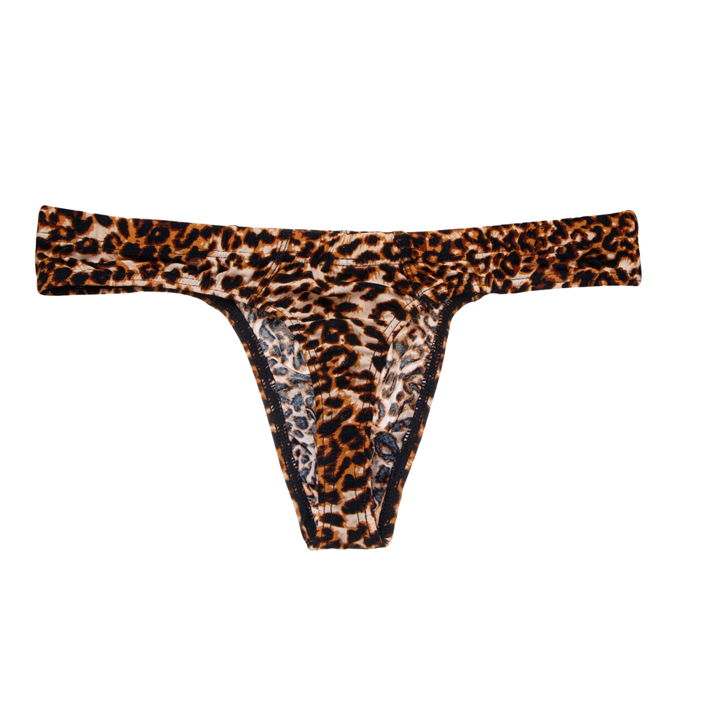 4PCS/Lot Leopard Sexy Men Biki - مراجعة Multi Pack Underwear وسعره