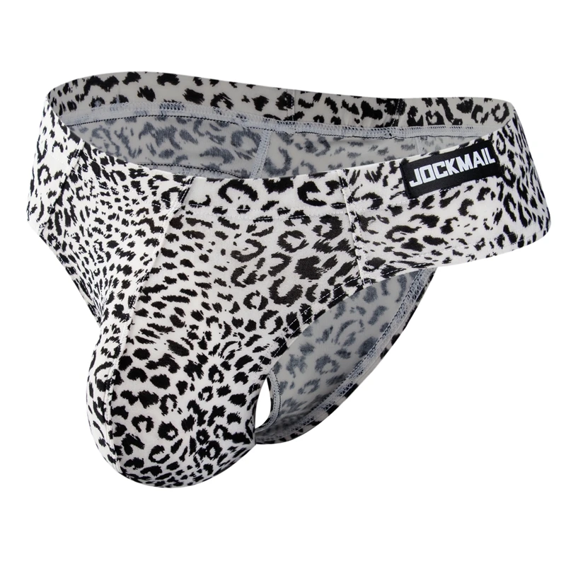 4PCS/Lot Leopard Sexy Men Biki - مراجعة Multi Pack Underwear وسعره