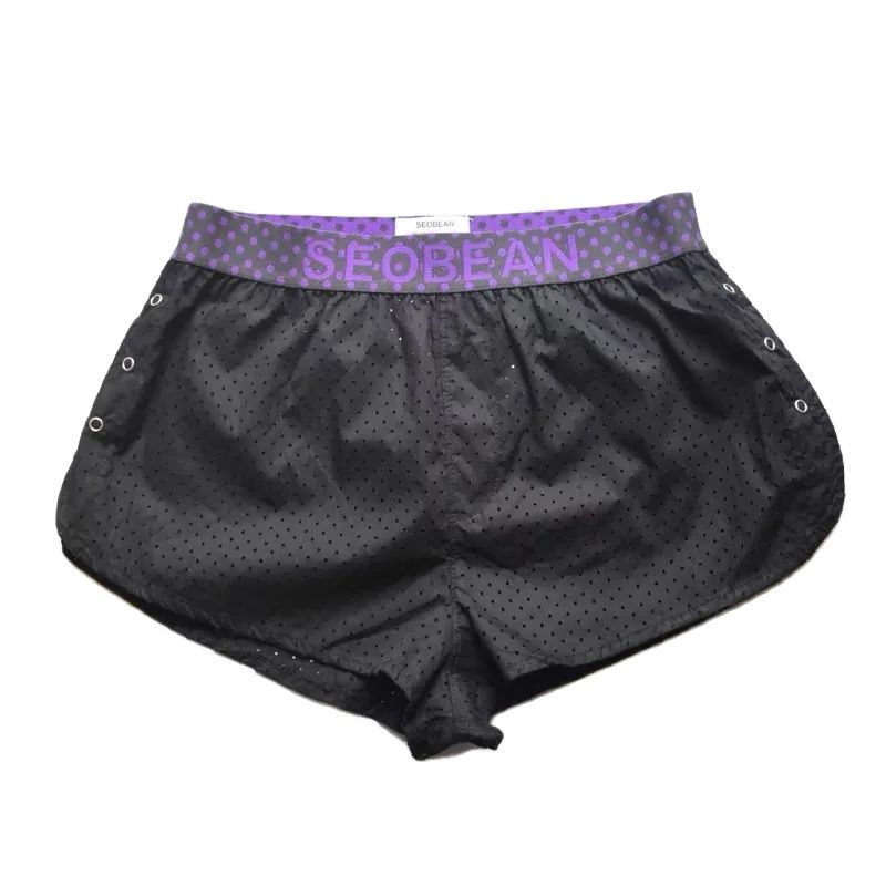 New Fashion Men button split B - مراجعة Mesh Sport Boxer وسعره