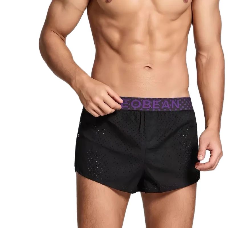 New Fashion Men button split B - مراجعة Mesh Sport Boxer وسعره
