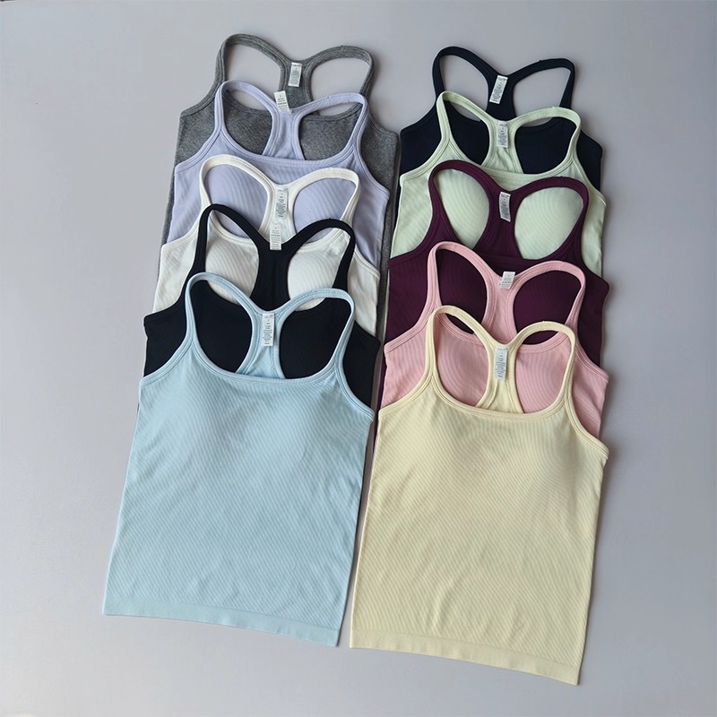 Summer Women's Yoga Camisole S - مراجعة Tank Top Ribbed وسعره