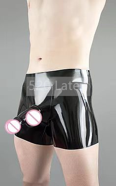 Latex Men Boxer Shorts Underwe - مراجعة Pouch Boxer Pouch وسعره