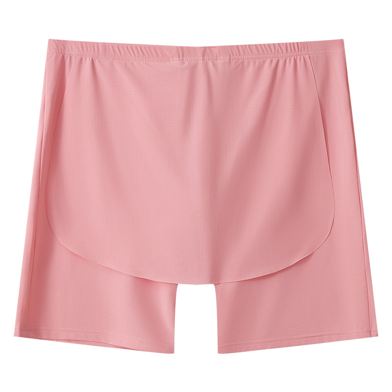 Men Underwear Cueca Solid Ice  - مراجعة Long Leg Trunk Men وسعره